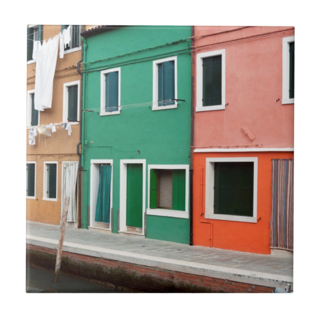 Carreau Maisons sur le front de mer (Devant)