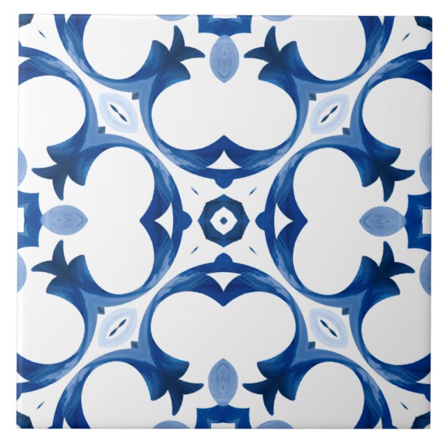 Carreau Majolica, Carrelage sicilien, Carrelage en céramiq (Devant)