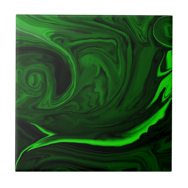 Carreau malachite vert texture (Devant)