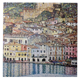 Carreau Malcesine au lac de Garde, Gustav Klimt