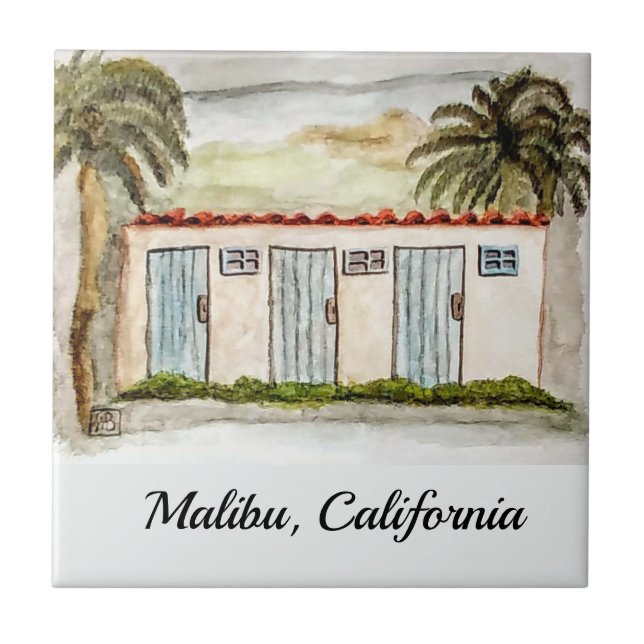 Carreau Malibu, Californie (Devant)