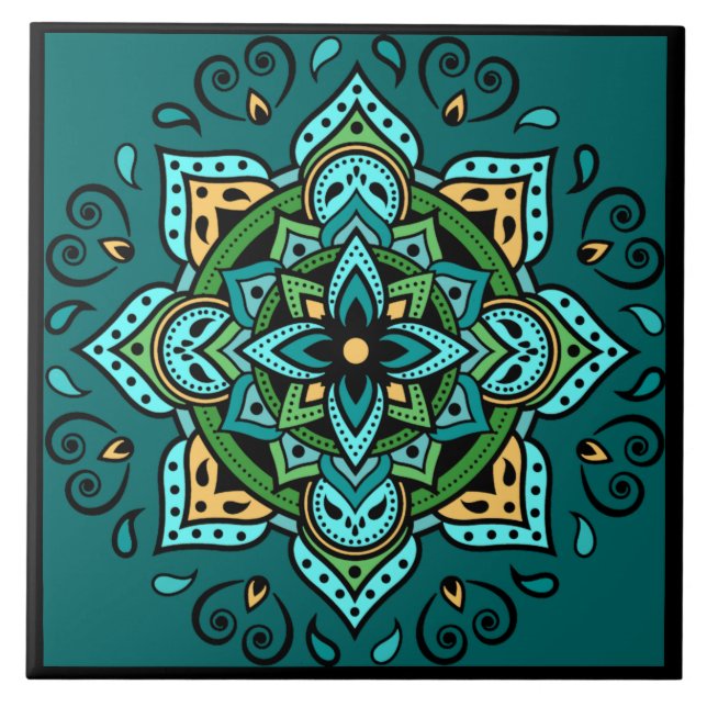 Carreau Mandala (Devant)