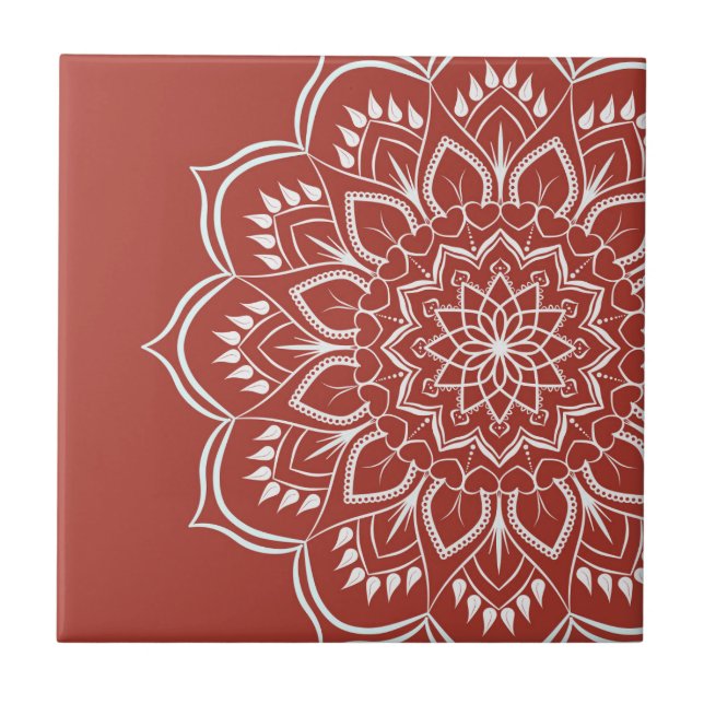 Carreau Mandala boho bohemian (Devant)
