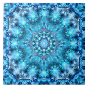 Carreau Mandala cosmique de fenêtre
