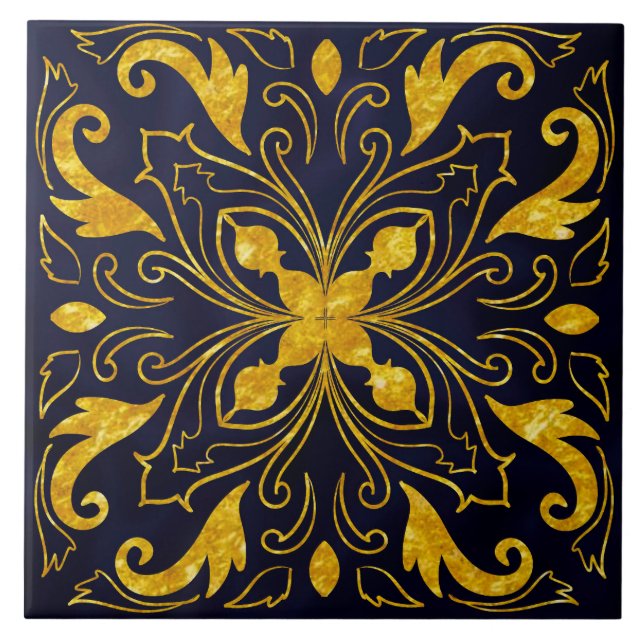 Carreau Mandala ou (Devant)
