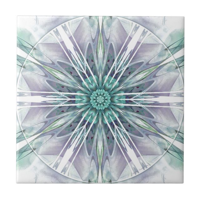 Carreau Mandalas pendant des périodes des cadeaux de la (Devant)