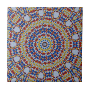 Carreau Manla yellow blue