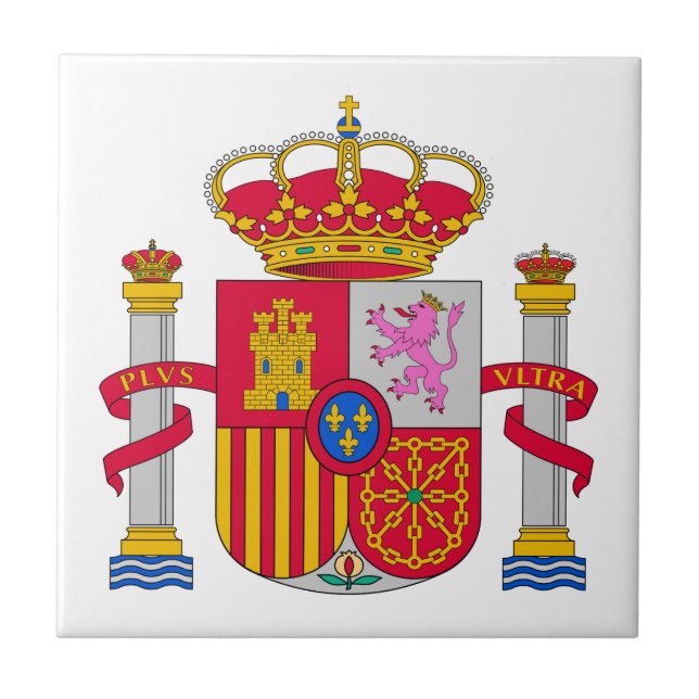 Carreau Manteau de l'Espagne des bras (Devant)