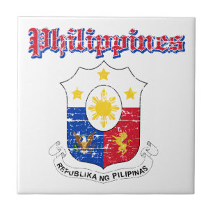 Carreau Manteau de Philippines des conceptions de bras