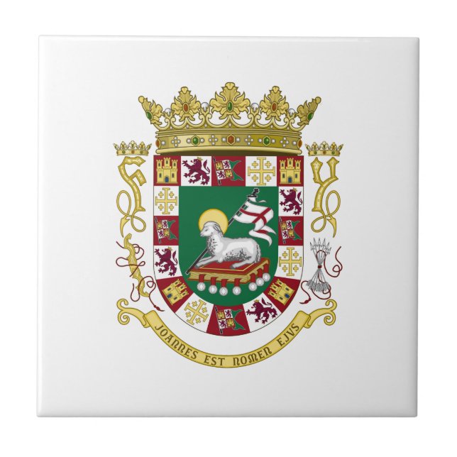 Carreau Manteau de Porto Rico des bras (Devant)