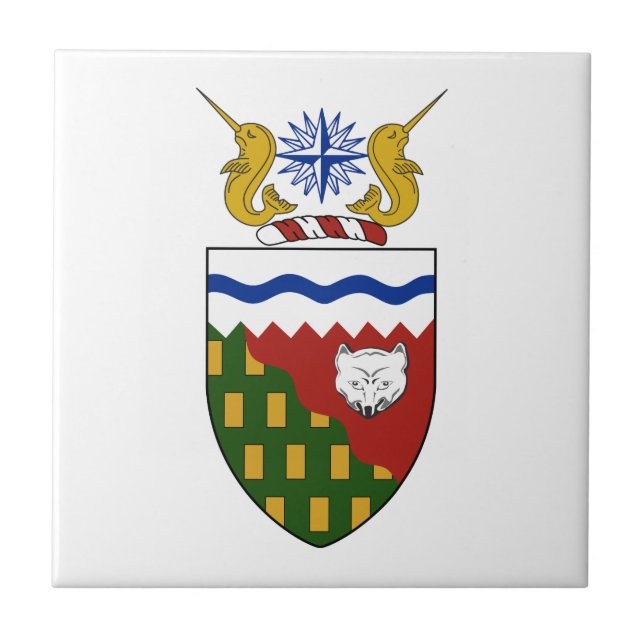 Carreau Manteau de Territoires du nord-ouest (Canada) des (Devant)