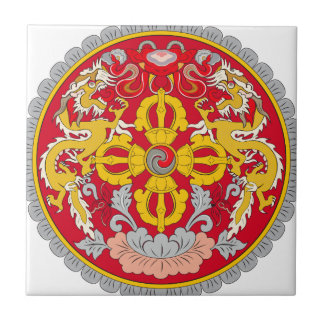 Carreau Manteau du Bhutan des bras