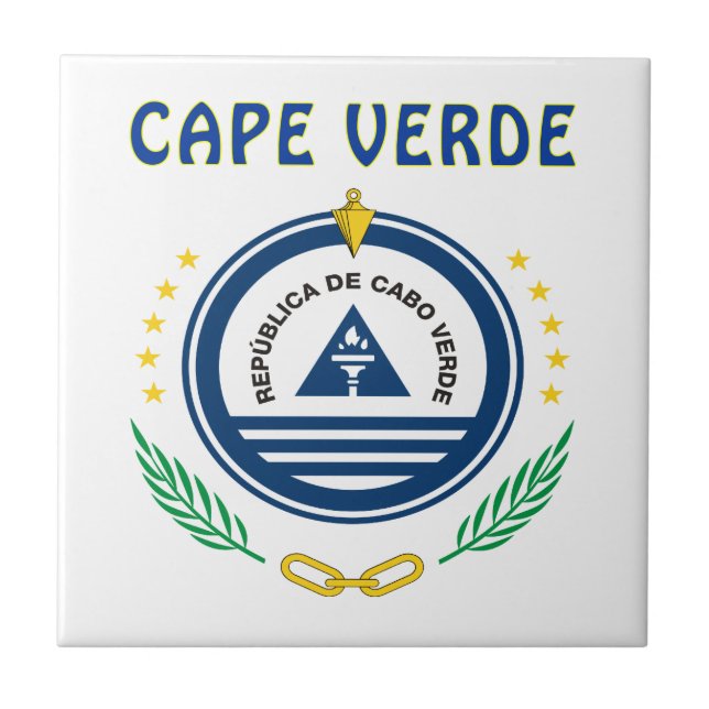 Carreau Manteau du Cap Vert des bras (Devant)