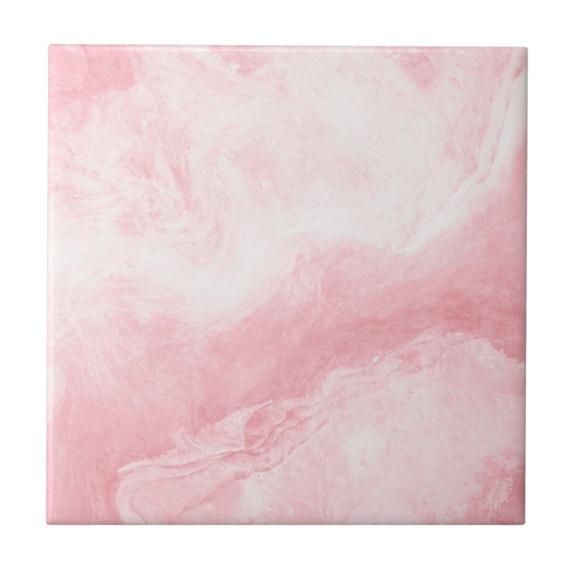 Carreau Marbre blanc rose clair (Devant)