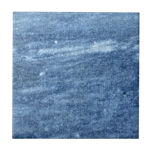 Carreau Marbre bleu et blanc abstrait (Devant)