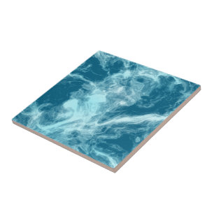 Carreau Marbre d'eau bleue
