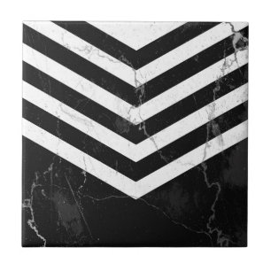 Carreau Marbre noir et blanc