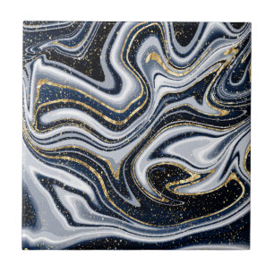 Carreau marbre, or, gris, vieux, blanc, bleu pâle, moderne