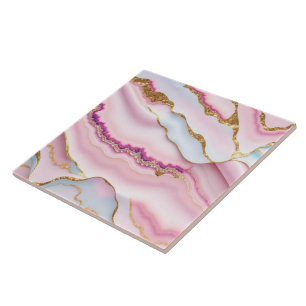 Carreau Marbre rose clair Agate Collection tendance