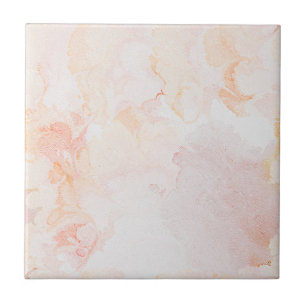 Carreau Marbré rose et brun rose et brun