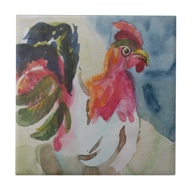 Carreau Marche de poulet (Devant)