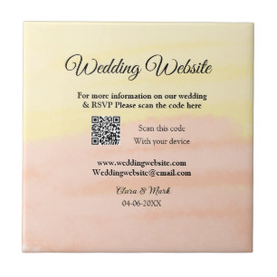 Carreau Mariage site web ajouter Q R code scanner ajouter 