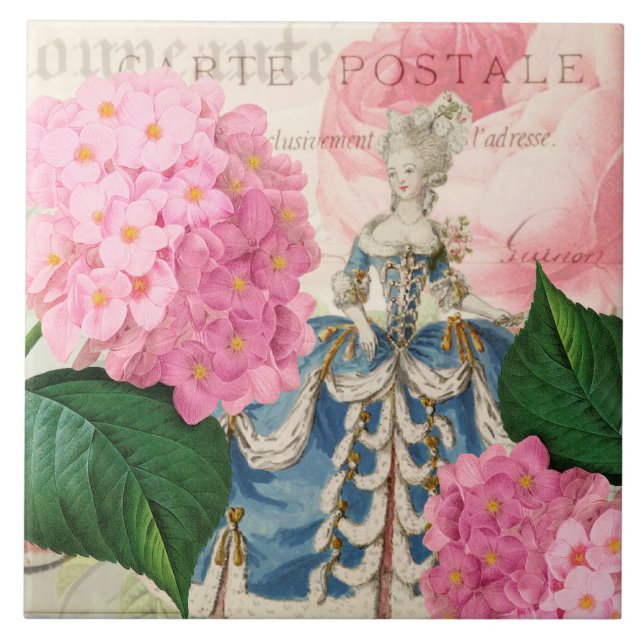 Carreau Marie Antoinette Redoute Carrelage en céramique Hy (Devant)