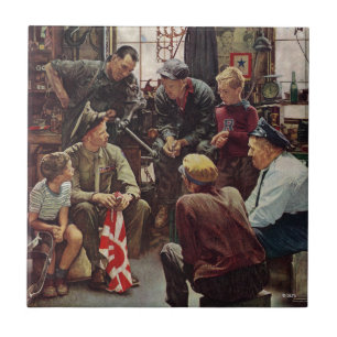 Carreau Marine de retours au pays