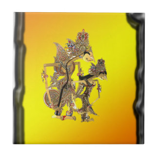 Carreau Marionnettes d'ombre indonésiennes