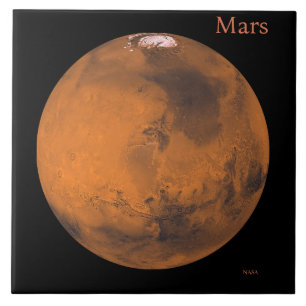 Carreau Mars Globe par la NASA