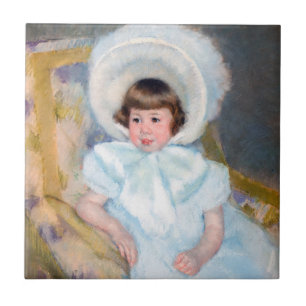 Carreau Mary Cassatt - Portrait de Louise-Aurore Villeboeu