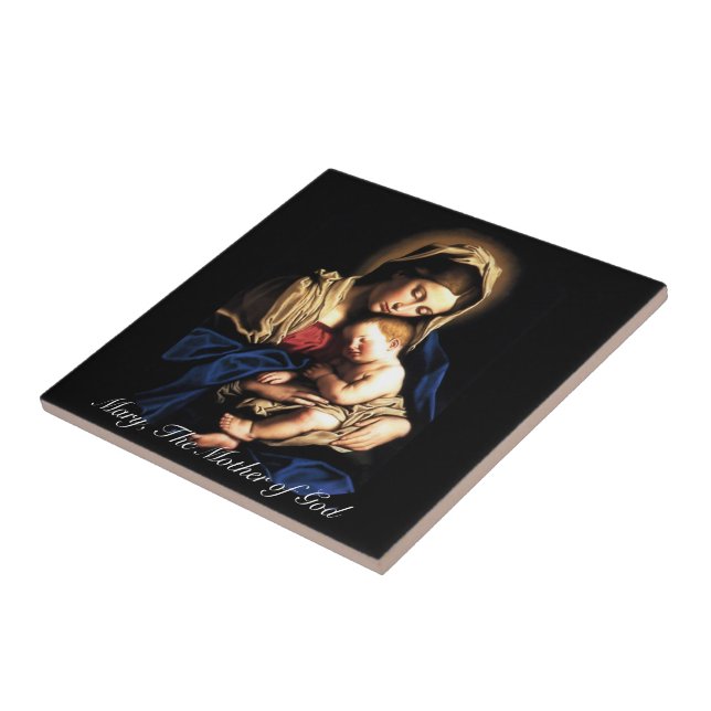 Carreau Mary, la mère de Dieu (Côté)