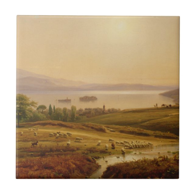Carreau Matin sur Lago Maggiore (Devant)