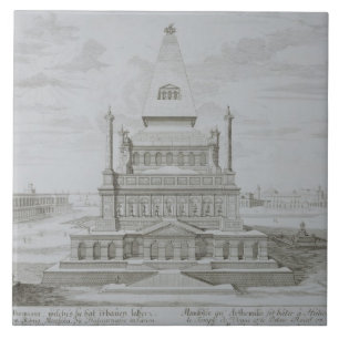 Carreau Mausolée de Halicarnassus, Bodrum, Turquie, de '