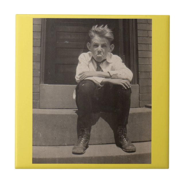 Carreau mauvaise attitude (Devant)