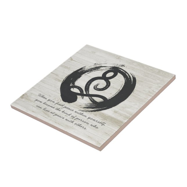 Carreau Méditation de l'instructeur de yoga Pose Symbole Z (Côté)
