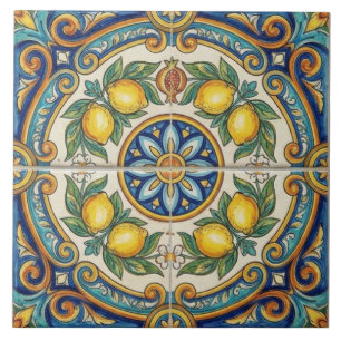 Carreau méditerranéen de la côte d'Amalfi