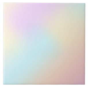 Carreau Mélange pastel unicorne assorti blanc pastel strié