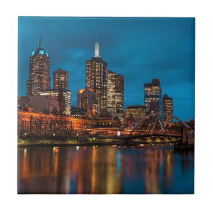 Carreau Melbourne la nuit