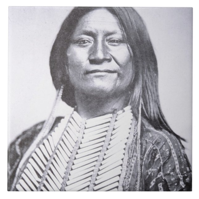 Carreau Membre de la tribu de Comanche, 1872 (photo de (Devant)
