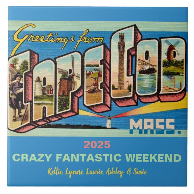 Carreau Mémoire de Cape Cod (Devant)