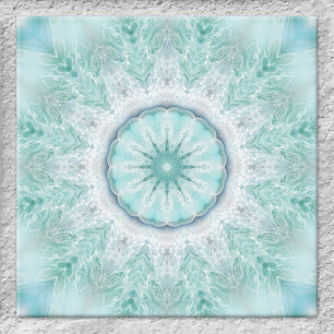 Carreau Menthe géométrique Aqua Sea Star Carrelage de sall