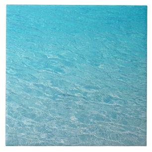 Carreau Mer Bleue Clair et Calme