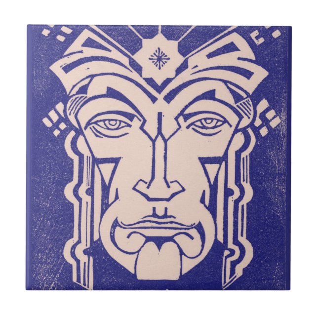 Carreau Mercure Messenger des dieux Mythologie grecque Ble (Devant)