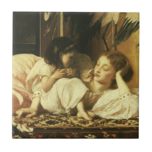 Carreau Mère et Enfant (alias Cerises) par Lord Leighton