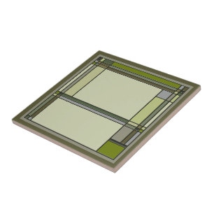 Carreau Merveilleux Arts & Artistes Motif géométrique en v