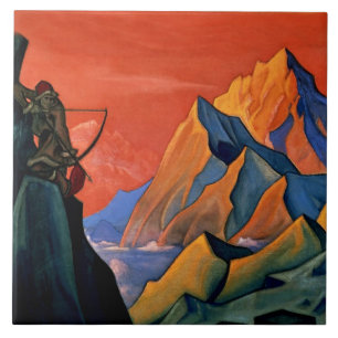 Carreau « Message de Shambala » de Nicholas Roerich