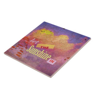 Carreau Message sur un mur