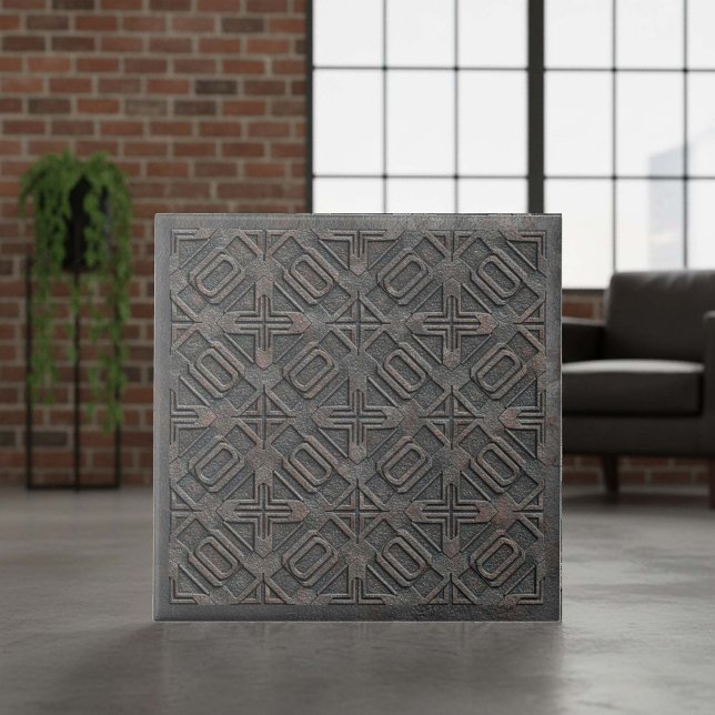 Carreau Metallic Geometric Cast Iron #7 ID1227 (Créateur téléchargé)