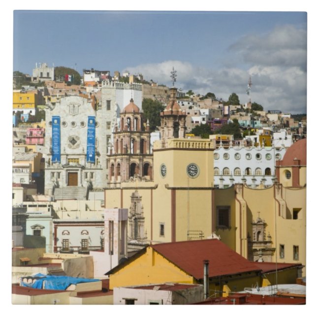 Carreau Mexique, État de Guanajuato, Guanajuato. Basilique (Devant)